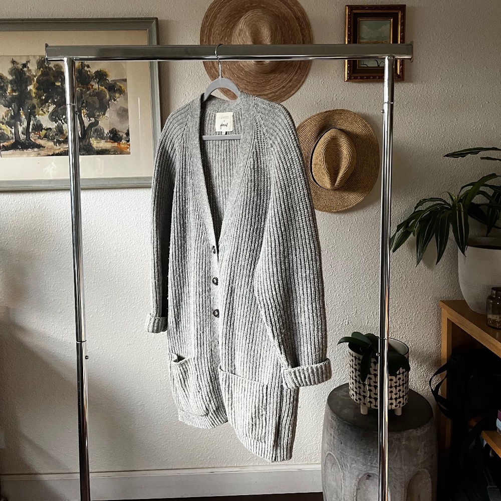L' Envers Wool Cardigan